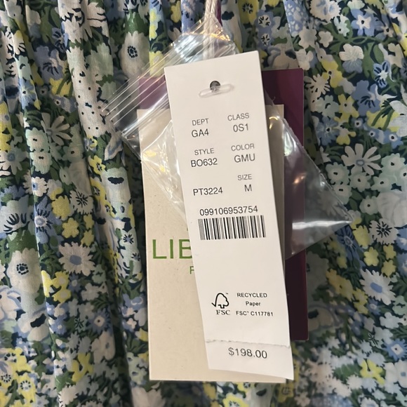 Jcrew made with Liberty Floral Dress nwt - Picture 3 of 6